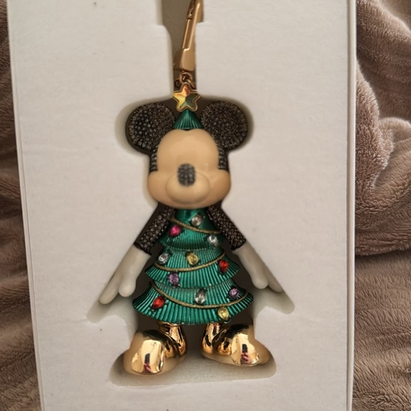 Disney x Baublebar Mickey Christmas Tree Bag Charm - Picture 2 of 5